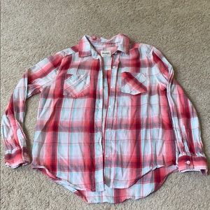 Mudd plaid button down. Girls 14